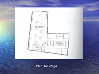 Plan 1er étage
 