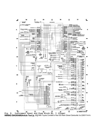 Toyota corolla-wiring-diagram-1998 Wiring Diagram For 1998 Toyota Corolla SlideShare