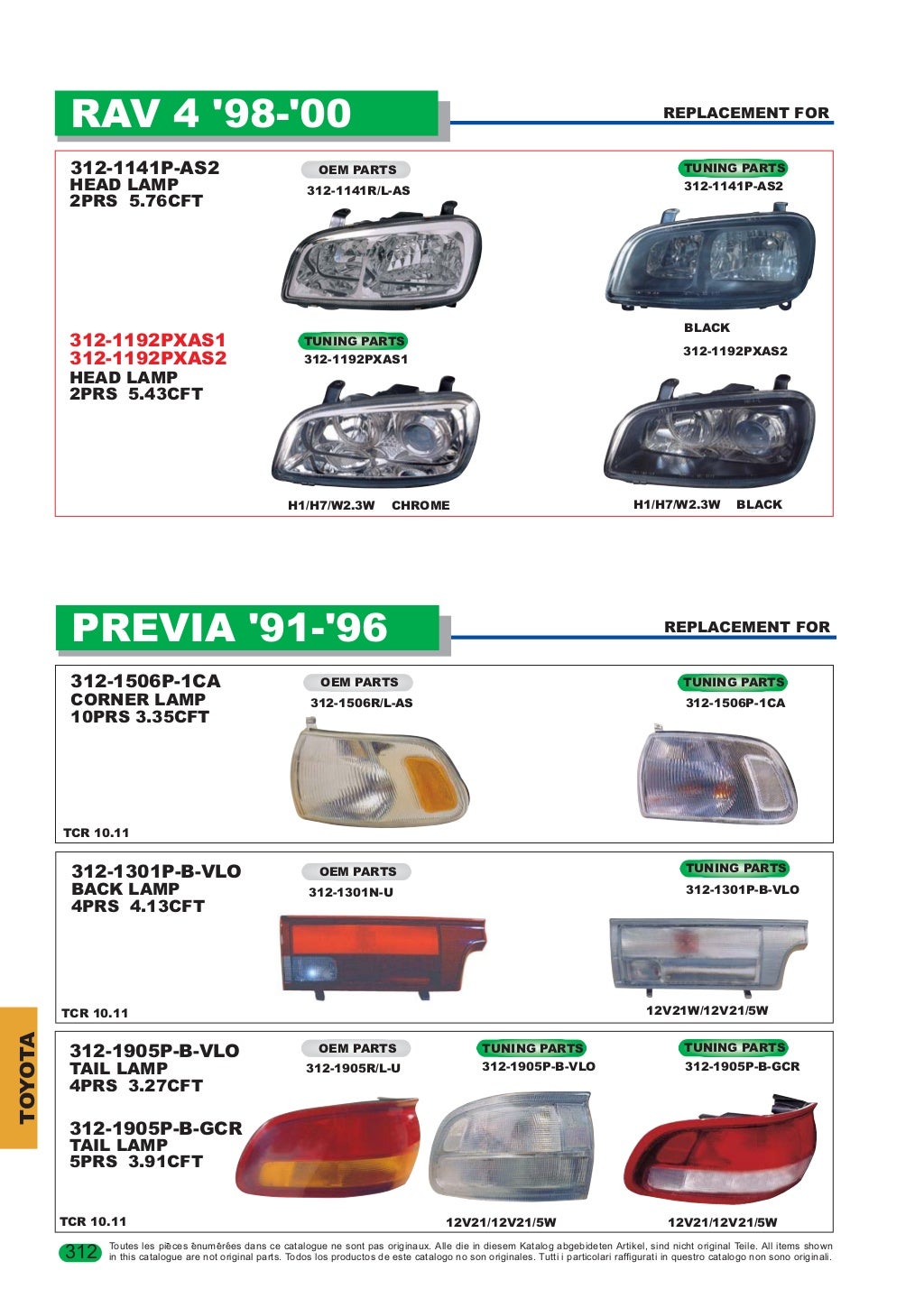 Oem каталог toyota