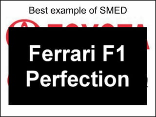 Best example of SMED
 