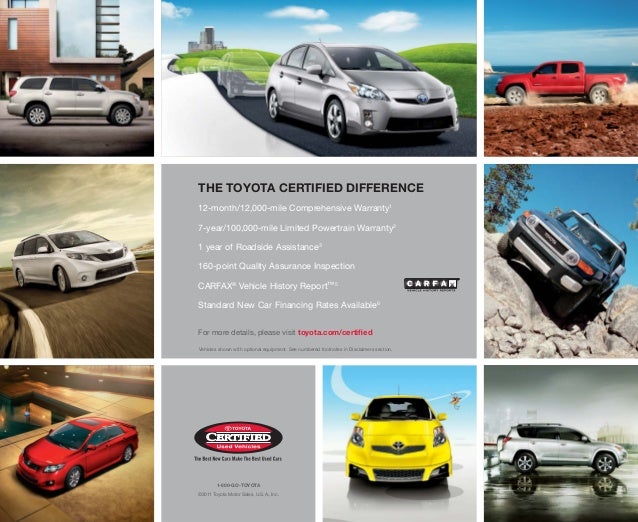 Toyota Certified Used Car Program Information North Hollywood Toyota In Los Angeles