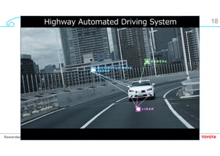 18
Highway Automated Driving System
 