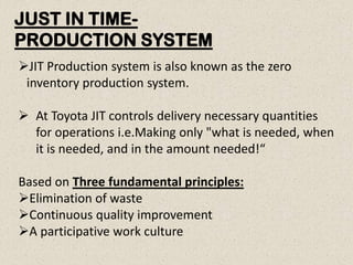 Toyota Production System | PPT