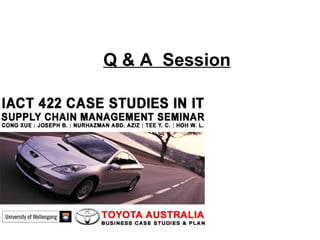 Q & A  Session 