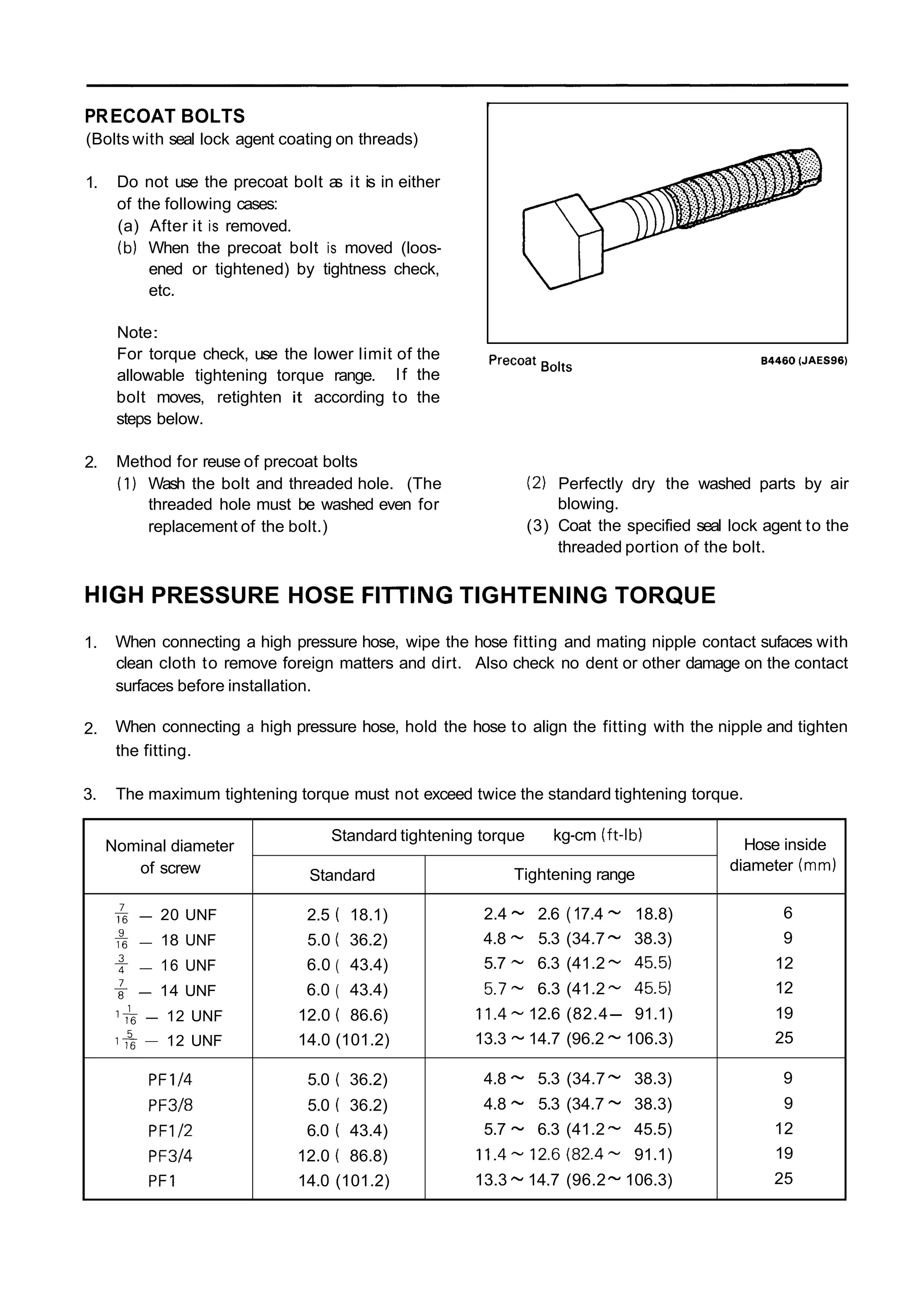 Thread Precoat Toyota 02 5 fg40 forklift service repair manual | PDF