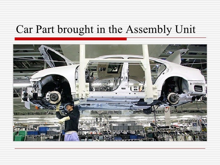 presentation on Toyota Assembly Unit Simulation