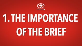 1.THE IMPORTANCE
OFTHE BRIEF
 
