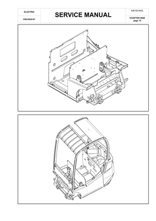 Toyota bt c3 e100r forklift service repair manual | PDF