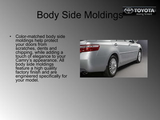 Toyota camry PPT