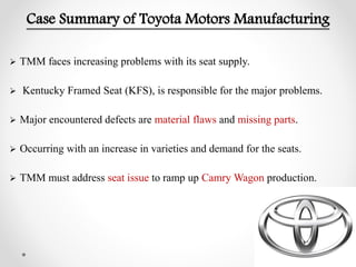 Toyota motor manufacturing, USA, INC | PPTX