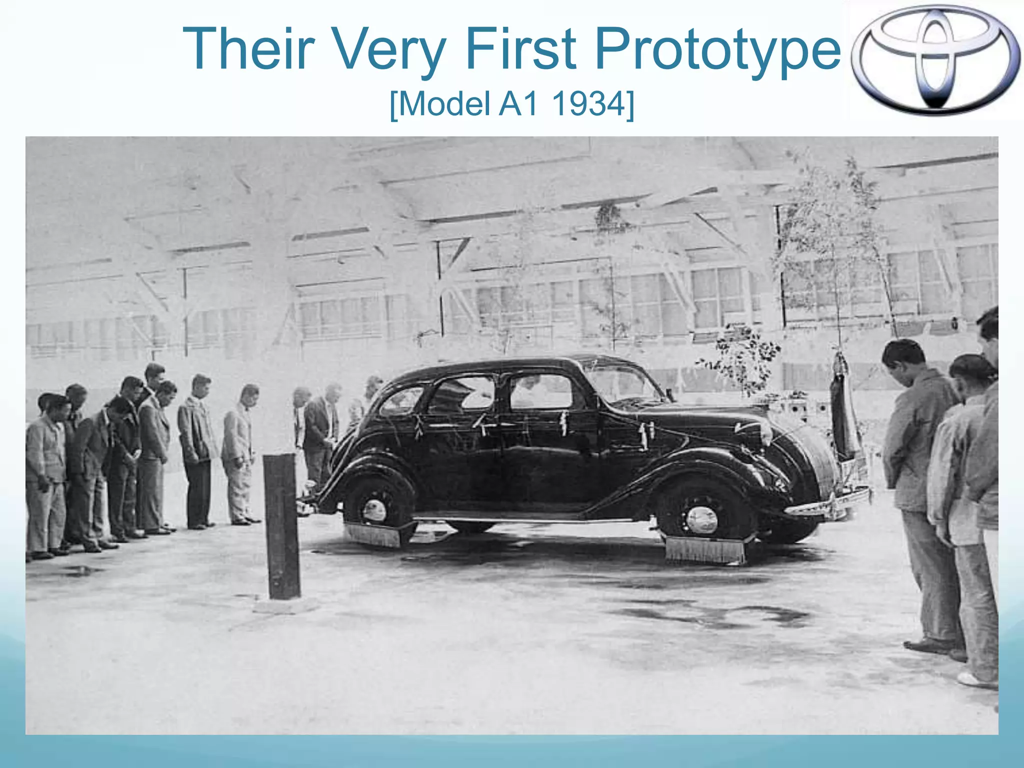 Their Very First Prototype
        [Model A1 1934]
 