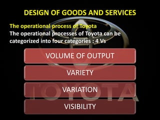 Toyota company  presentation 