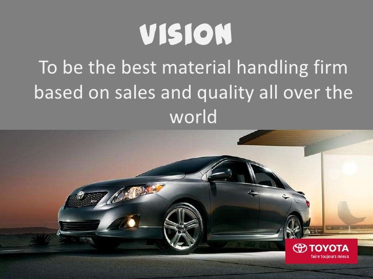 Toyota's Vision Mission