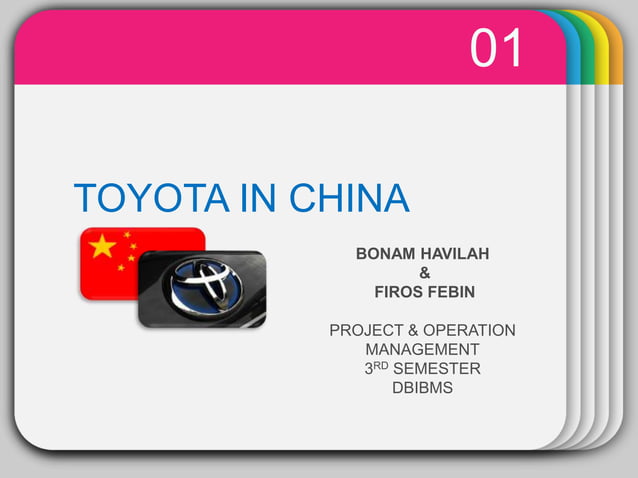 toyota in china case study