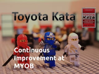 Continuous
Improvement at
MYOB
 