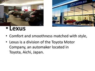 Toyota lexus | PPTX