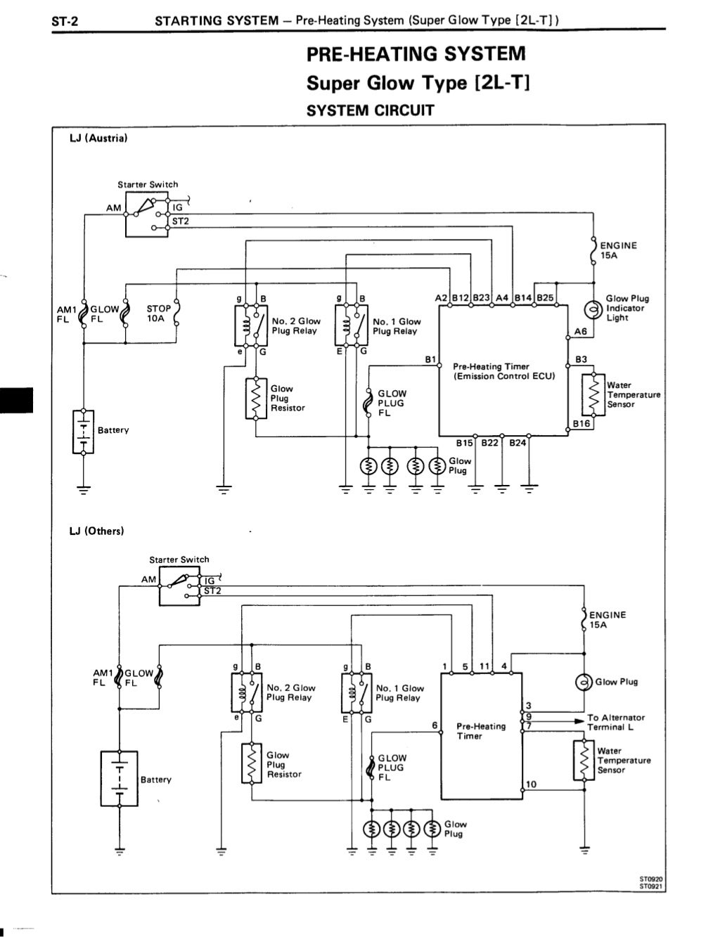 078451 3471 toyota 1dz таймер свечей схема