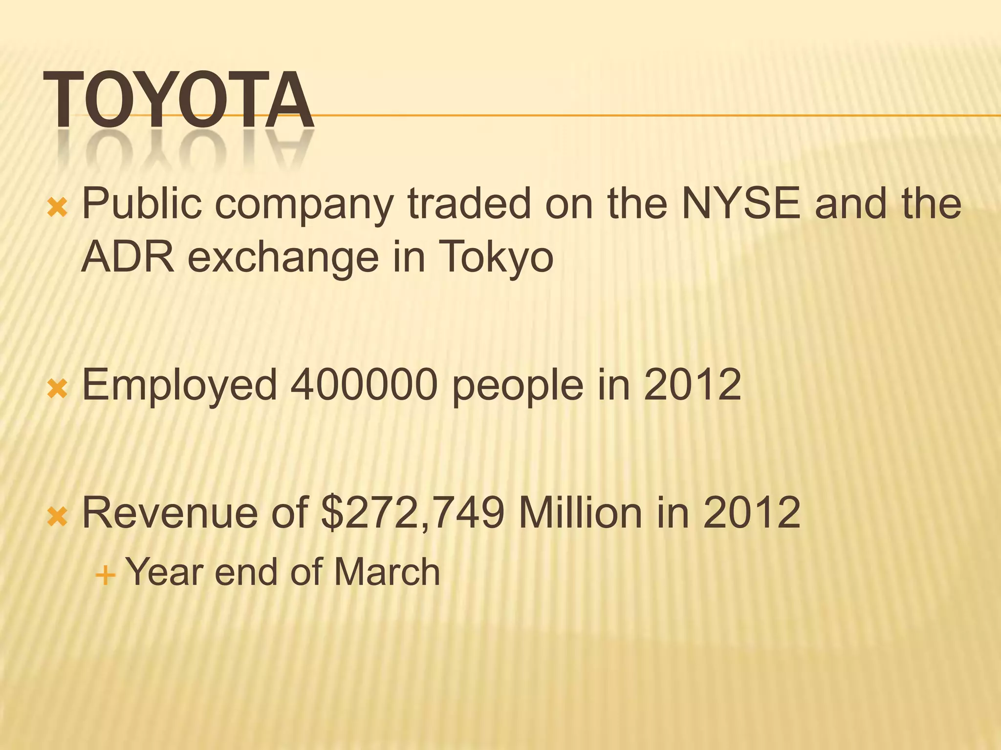 Toyota ppt | PPTX