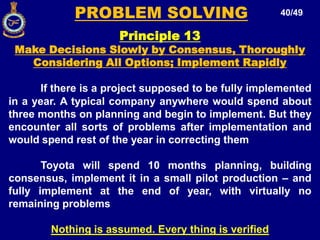 The visual aspect means being able to look at the process, a piece of equipment, inventory, or information or at worker performing a job and immediately see the standards being used to perform the task and if there is a deviation from standards