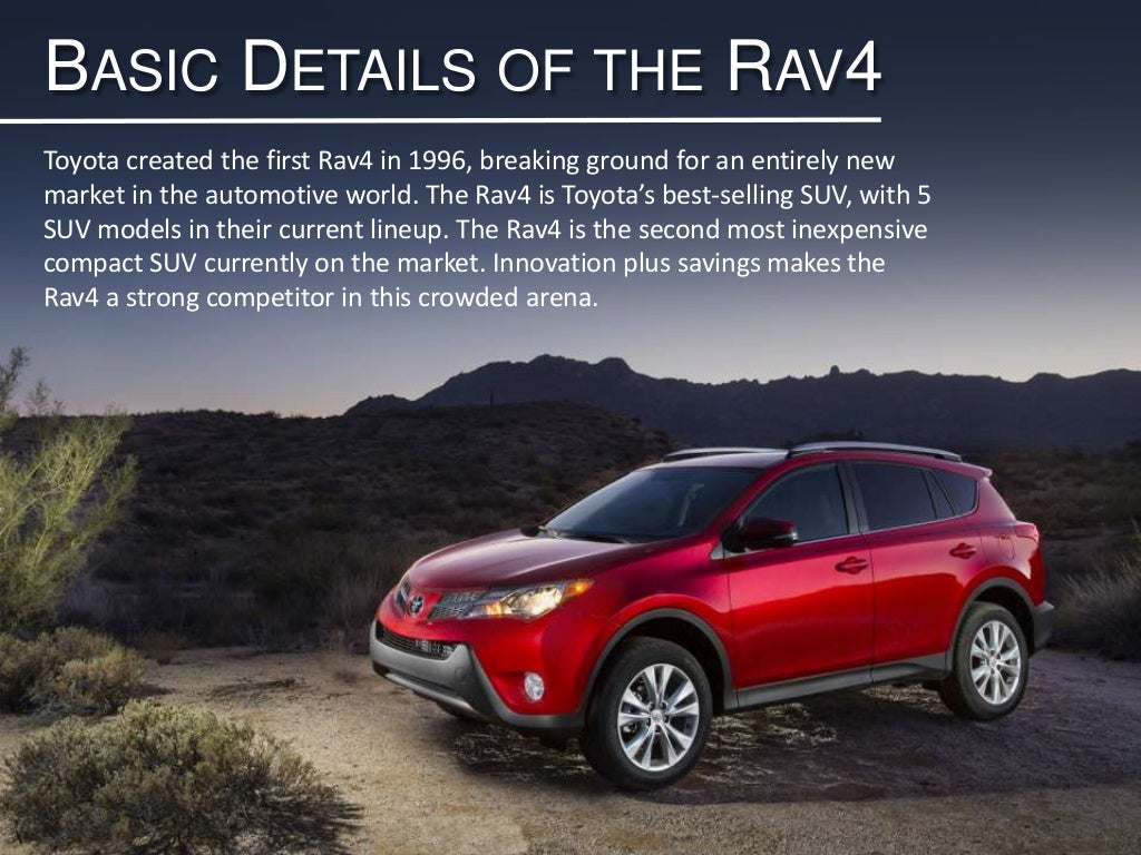 Toyota rav4 vs. the competitors
