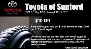 Toyota Tire Sale Special NC | Toyota Dealer near Raleigh