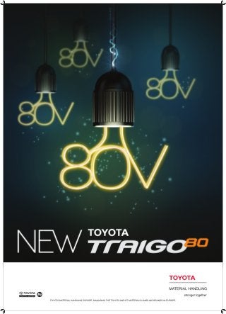 Discover TMHE’s Productive Toyota Traigo 80 Forklift 