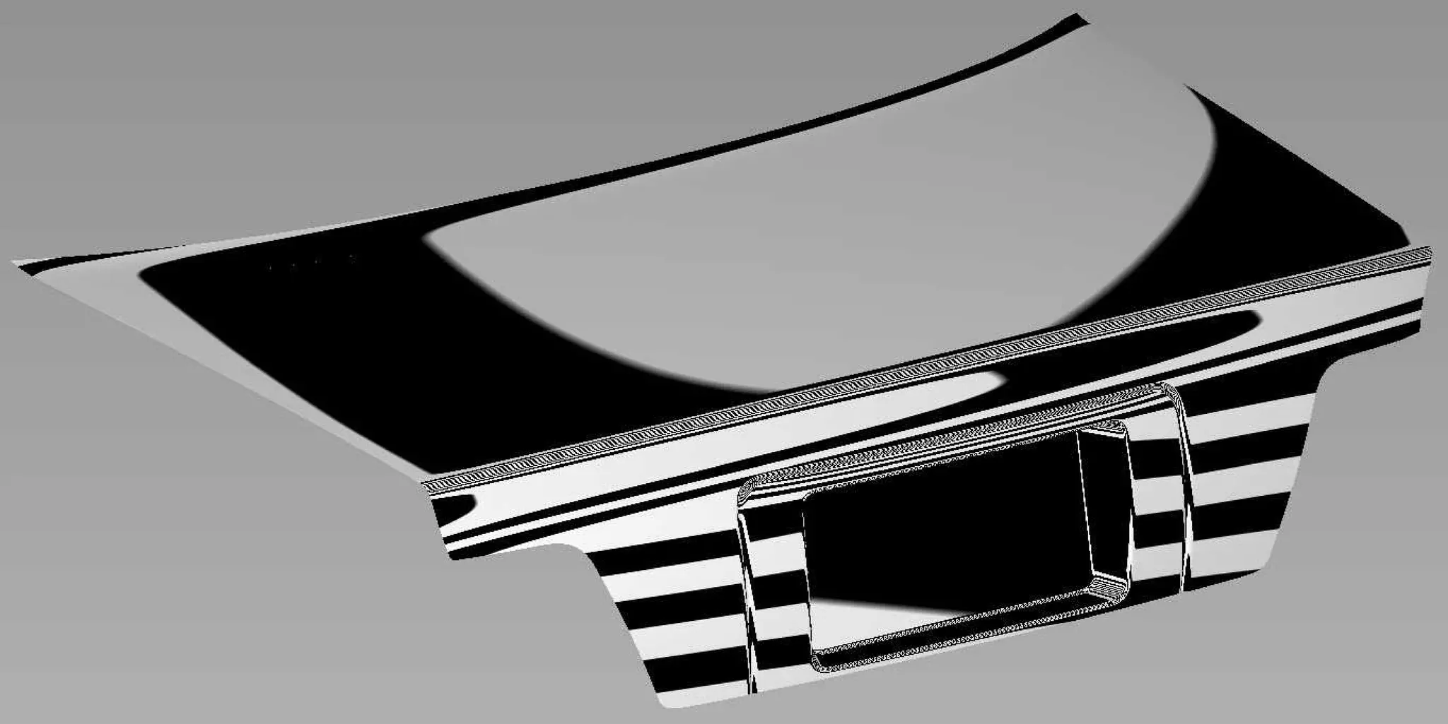 Toyota trunk  Class A in Alias design