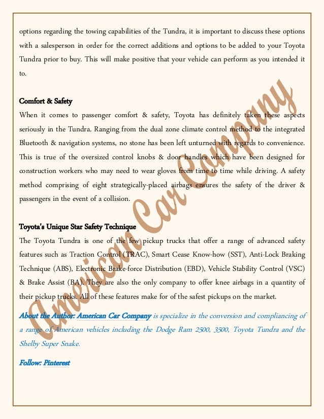 Toyota tundra most truck owners are shifting to it