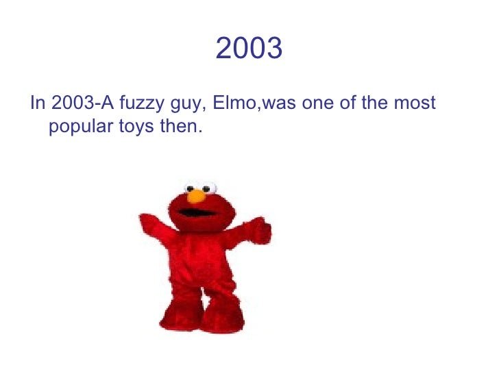 popular toys in 2003