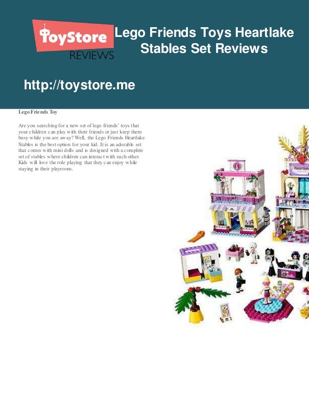 lego friends heartlake stables
