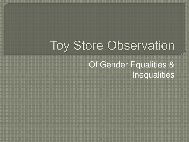 Gender Observation