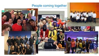 People coming together
15
 