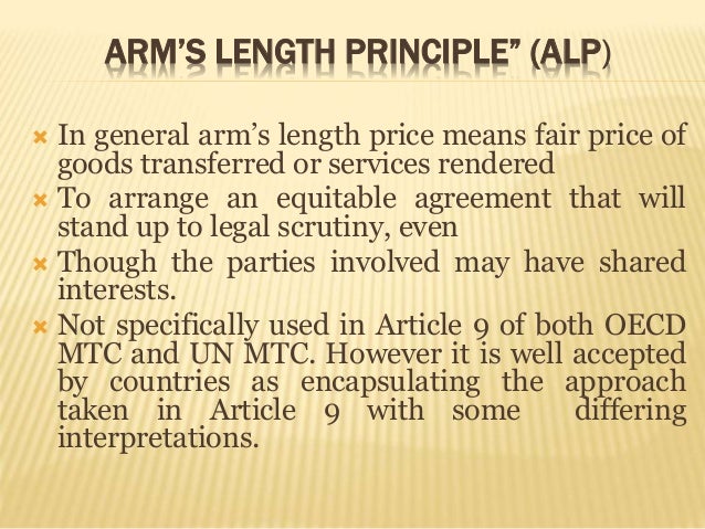 Transfer Pricing In Taxation Purview