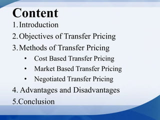Transfer Pricing