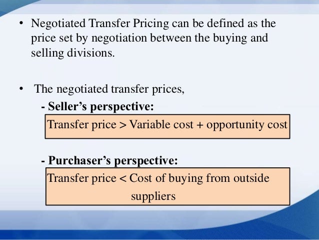 Transfer Pricing