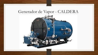 Generador de Vapor - CALDERA
 