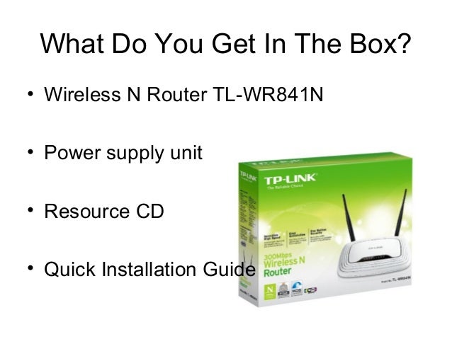 Tp Link Tl Wr841n Wireless N300 Home Router Review