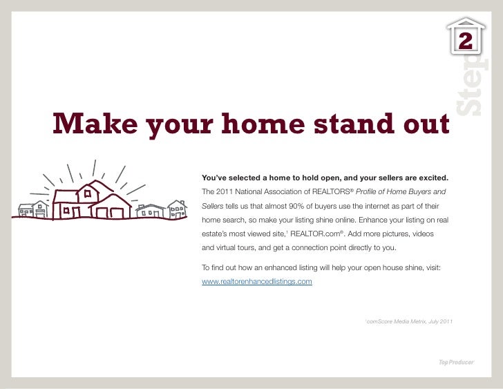 Having an open house? PLAN, PLAN, PLAN Having an open house? PLAN, PLAN, PLAN