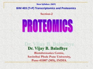 TRANSLATIONAL PROTEOMICS introduction and notes | PDF