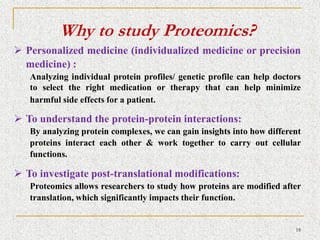 TRANSLATIONAL PROTEOMICS introduction and notes | PDF