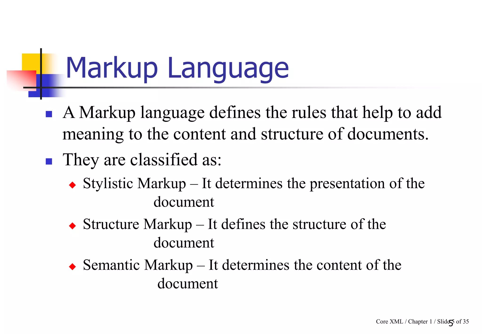 Introduction to XML | PPT
