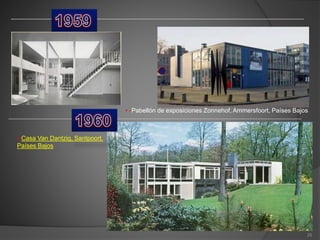 •-Casa Van Dantzig, Santpoort,
Países Bajos
• -Pabellón de exposiciones Zonnehof, Ammersfoort, Países Bajos
25
 
