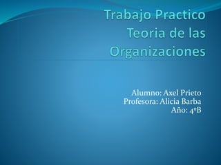 Alumno: Axel Prieto
Profesora: Alicia Barba
Año: 4ºB
 