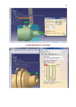 20
3 éme Opération : Perçage
 