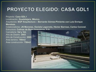 Proyecto: Casa GDL1
Localización: Guadalajara, México.
Arquitectos: BGP Arquitectura – Bernardo Gómez-Pimienta con Luís En...