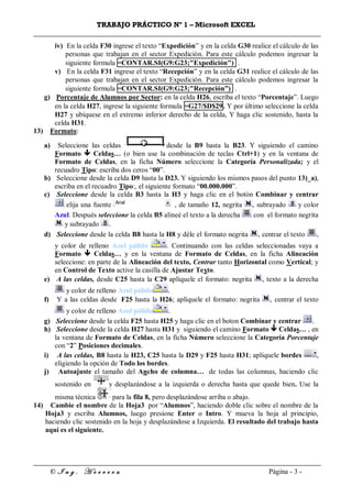 Tp 1 excel | PDF