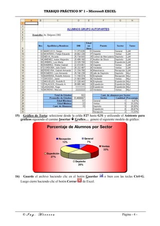 Tp 1 excel | PDF