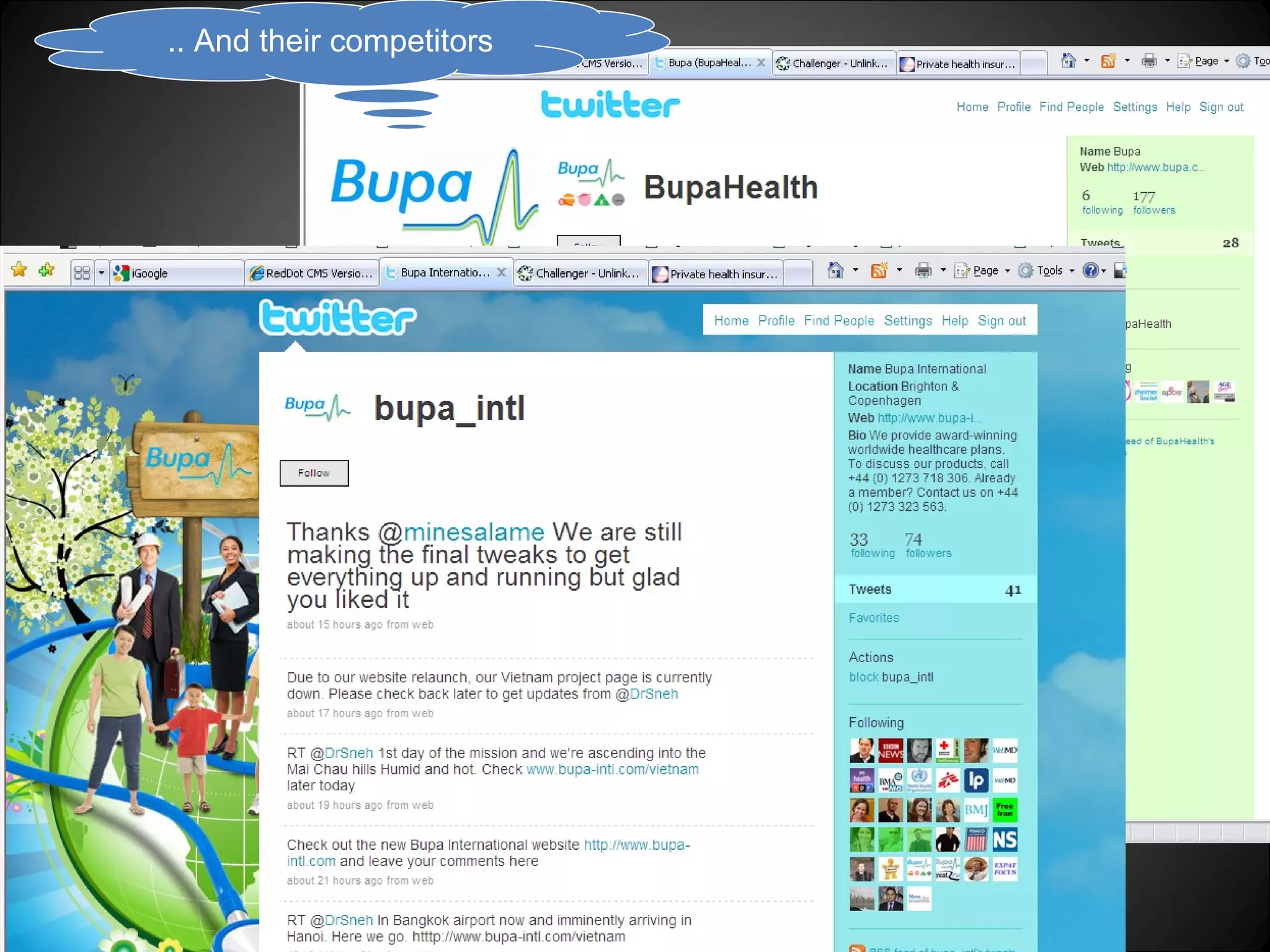 .. And their competitors 