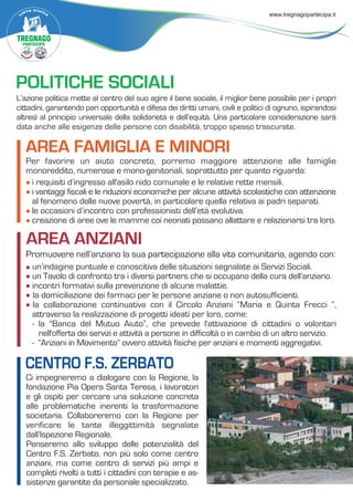 Programma Elettorale TregnagoPartecipa