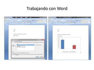 Trabajando con Word